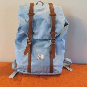 Herschel Supply Company Retreat 17L Blue and Brown Backpack
